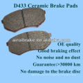 OE qualidade Japonês Toyota Brake Pad